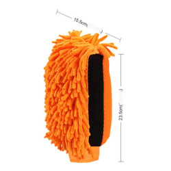 Double-faced Car Wash Microfiber Chenille Gloves Thick Car Cleaning Mitt Wax Detailing Brush Glove for Car Care Accessories