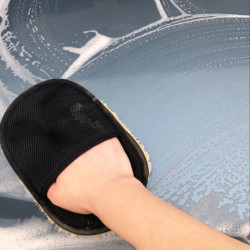 Car Styling Wool Soft Car Washing Gloves Cleaning Brush Motorcycle Washer Care Products