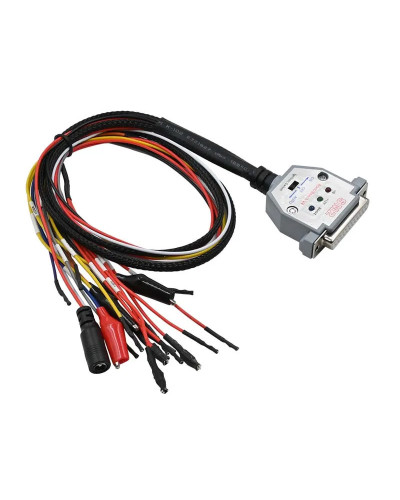 SM2 PRO J2534 3 LED Lights Cable Boot Bench Cable DB25 ECU Pinout Cabl