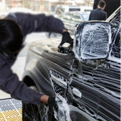 Car Wash Wool Gloves Thickened Fleece Lined Cleaning Brush Motorcycle Washer Care Products Beauty Car Wash Supplies