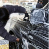 Car Wash Wool Gloves Thickened Fleece Lined Cleaning Brush Motorcycle Washer Care Products Beauty Car Wash Supplies