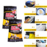 10PCS Car Wash Powder Car Cleaning Shampoo Multifunctional Cleaning Tools Car Soap Powder Windshield Wash Accessories