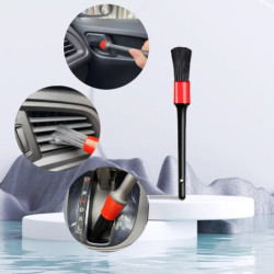 Car cleaning tools, car wash set, long/short brush cleaning brush, wool car wash gloves, air conditioning outlet brush.