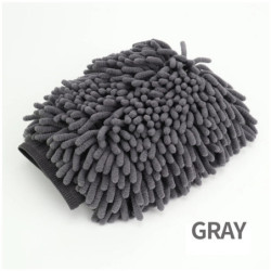 Car Wash Gloves Chenille Glove Plush Rags Thickened double-sided Car Supplies Cleaning Tools Auto Acessories Car Detailing