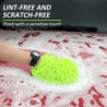 Car Wash Gloves Chenille Glove Plush Rags Thickened double-sided Car Supplies Cleaning Tools Auto Acessories Car Detailing