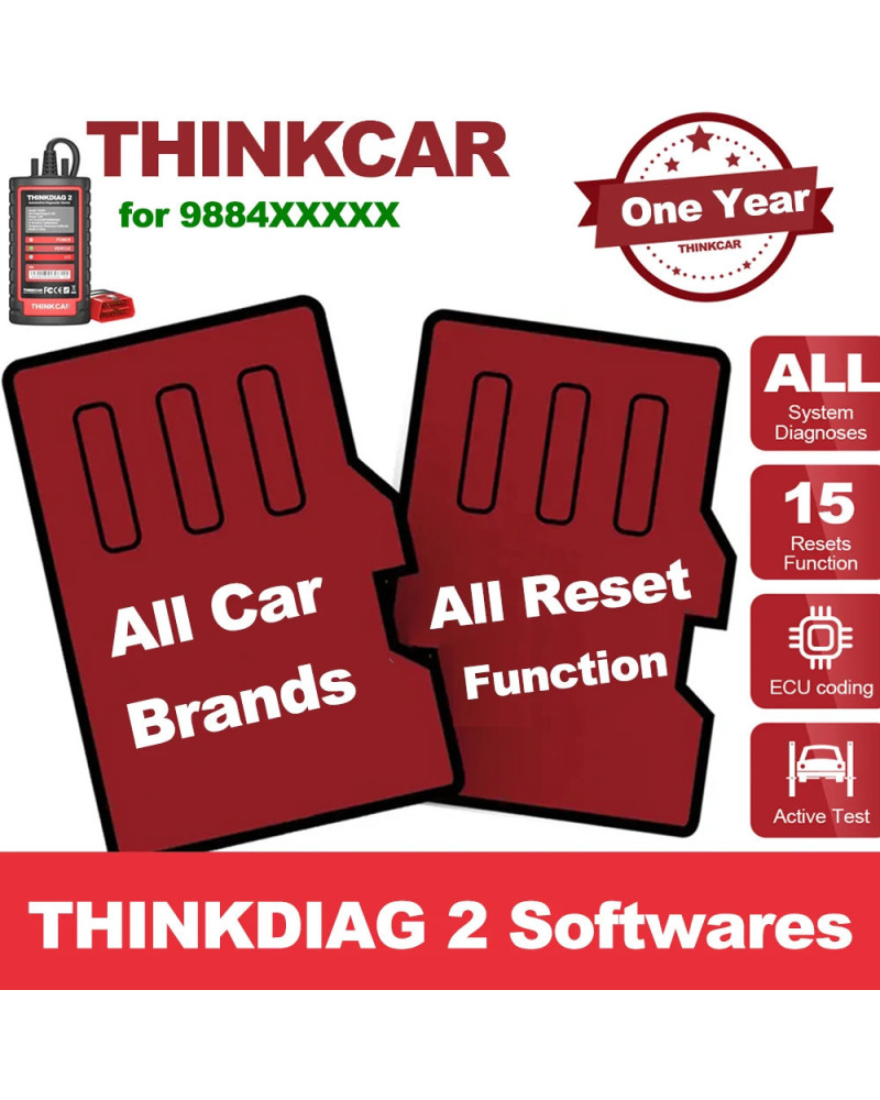 THINKCAR Thinkdiag/THINKDIAG 2 Update All softwares Renewal 1 Year Fre