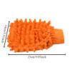 1PC Car wash gloves ashing wiper cleaning towel auto-dust washer microfiber household car-washing-cleaning anti-scratc