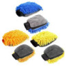 Car Wash Mitt Ultra Absorbent Auto Wash Sponge Glove Scratch Free Microfiber Auto Detailing Supplies For Cars Trucks SUVs Boats