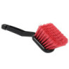 Car Wheel Brush Tire Cleaner With Red Bristle + Black Handle Scrub Brush Washing Tools For Auto Detailing Cleaning