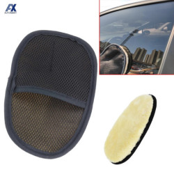 Car Washing Wool Gloves Soft Cleaning Brush Sponge Pad Polishing Cloth Multifunctional Motorcycle Washer Care Rag Styling