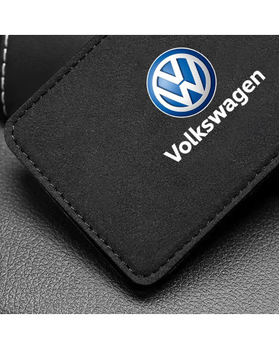 Cartera para Licencia de coche Volkswagen, soporte para tarjeta de crédito, identificación para VW GTI, Polo, Golf, Passat, Tigu