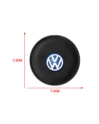 Posavasos antideslizantes para coche, accesorios interiores para Volkswagen VW Golf 6 7 Jetta Polo Bora MK7, color negro, 1 piez