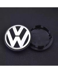 Tapas de cubo de rueda de coche, accesorios de cubierta con logotipo para VW GTI, Polo, Golf, Passat, Tiguan, Arteon, Touareg, T