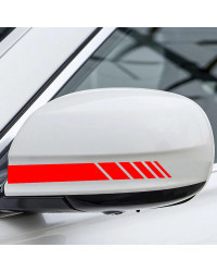 Pegatina decorativa para espejo retrovisor de coche, calcomanía para el cuerpo, estilo para VW Polo Golf 4 5 6 7 Beetle MK3 MK4 