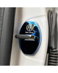 Cubierta protectora para cerradura de puerta de coche, pegatina para Volkswagen VW Golf MK7 Polo Tiguan Passat Jetta Touran Toua