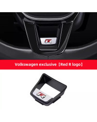 Pegatinas con emblema para volante de coche, accesorios para VW Polo Golf GTI Passat Tiguan Arteon Touareg Taigo Caddy Jetta Bee