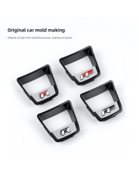 Pegatinas con emblema para volante de coche, accesorios para VW Polo Golf GTI Passat Tiguan Arteon Touareg Taigo Caddy Jetta Bee