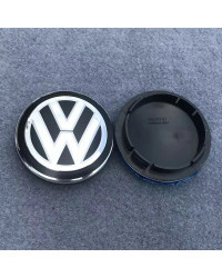 Tapa central de rueda para Volkswagen, emblema de insignia, accesorios de coche, 56/65mm, Jetta, Atlas, Eos, Caddy, Beetle, Mago