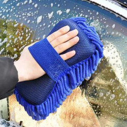 1pcs Car Cleaning Brush Cleaner Tools Microfiber Car Washer Sponge Cleaning Washing Towel Auto Gloves Car Washing Accessories