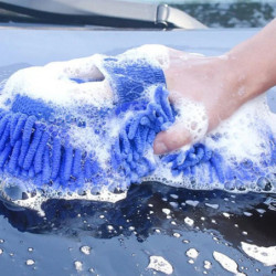 1pcs Car Cleaning Brush Cleaner Tools Microfiber Car Washer Sponge Cleaning Washing Towel Auto Gloves Car Washing Accessories