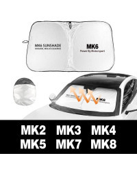 Cubierta de parasol para parabrisas de coche, bloqueador de rayos UV, Protector de escudo para VW-GOLF MK4, MK6, MK7, MK5, MK3, 