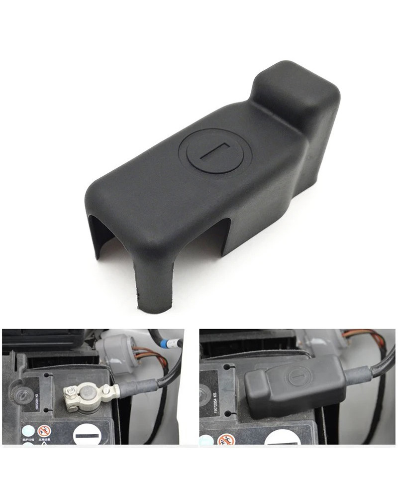 Cubierta protectora de electrodo negativo para coche, tapa de cubierta de ánodo de batería para Volkswagen, Vw, Vento, Polo, Hat