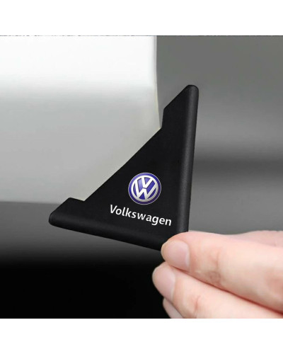 Cubierta de esquina de puerta de coche, Protector antiarañazos para Volkswagen, VW, Golf 7, Polo, Tiguan, Jetta, mk6, Touran, Pa