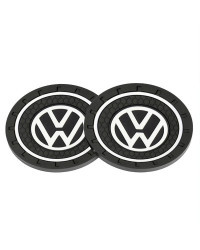 Posavasos antideslizante para coche, almohadilla para portavasos de agua, alfombrilla Interior, accesorios para Volkswagen VW Rl