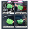 1/2/6Pcs Microfiber Car Wash Gloves Chenille Car Mitt Cleaning Tool Car Detailing Thick Car Care Detailing Brushes Washer Sponge