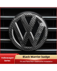 Insignia decorativa para rejilla delantera y trasera de coche, pegatina con logotipo, accesorios para VW R Line GTI Atlas Jetta 