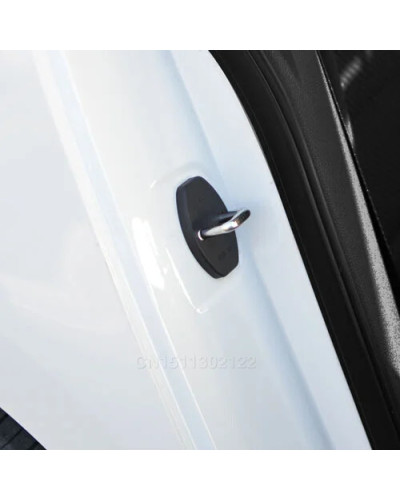 Cubierta protectora de cerradura de puerta de coche, cubierta de protección de brazo de retención de puerta Volkswagen Polo para