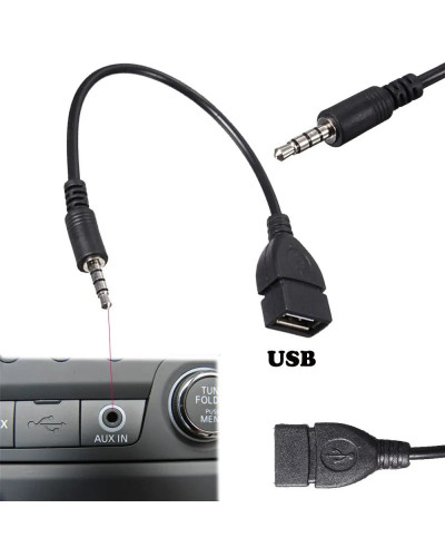 Cable adaptador de Audio auxiliar para coche, convertidor para Volkswagen VW Golf 7 Alltrack MK7 Passat B8 Variant Tiguan Jetta 