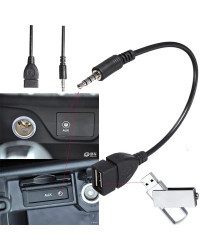 Cable adaptador de Audio auxiliar para coche, convertidor para Volkswagen VW Golf 7 Alltrack MK7 Passat B8 Variant Tiguan Jetta 