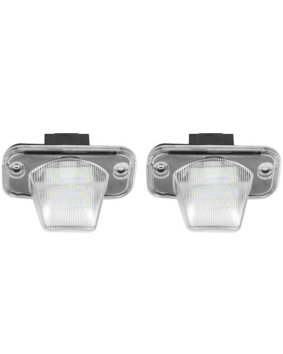 Luz LED para matrícula de coche, 18SMD, para VW Transporter T4/Caravelle MK4/Multivan Passat B5 B6 Combi Eurova