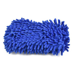 1pc Car Wash Glove Microfiber Chenille Car Wash Sponge Care Washing Detailing Brush Pad Multifunction Cleaning Tool