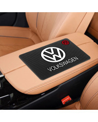 Alfombrilla antideslizante de PVC para salpicadero de coche, almohadilla antideslizante para teléfono, Volkswagen Golf, Tiguan, 