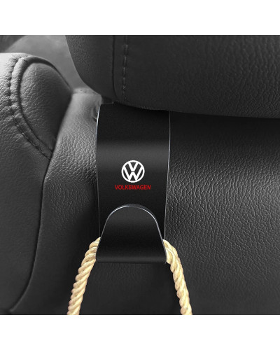 Gancho de almacenamiento para reposacabezas de coche, soporte organizador para asiento trasero de vehículo, Volkswagen, VW, GOLF