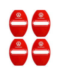 Cubierta de cerradura de puerta de coche, calcomanía con emblema de Metal, decoración Exterior, 4 piezas, para Volkswagen, VW, G