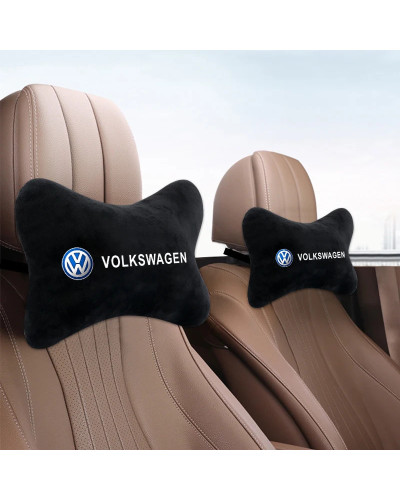 Almohada antideslizante para reposacabezas de coche, cojín de asiento cómodo y transpirable, conjunto completo para Volkswagen T