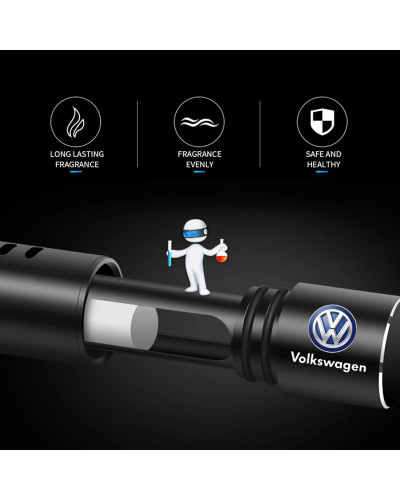 Ambientador de aire de salida para coche, difusor de Perfume para Volkswagen, VW, RLine, Golf, Amarok, Phaeton, Tiguan