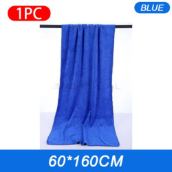 SEAMETAL Large Size Microfiber Towels Car Washing Towel 160x60cm Car Whole Body Cleaning Dry/Wet Dual Use Super Absorbent Rags