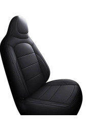 Fundas de asiento personalizadas para coche, juego completo de 5 asientos, cuero de alta calidad, específico para Volkswagen VW 