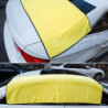 SEAMETAL Large Size Microfiber Towels Car Washing Towel 160x60cm Car Whole Body Cleaning Dry/Wet Dual Use Super Absorbent Rags