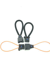 Conector de bucle de fibra óptica, herramienta de diagnóstico, adaptador de enchufes de Cable para VW, Polo, Golf, Audi A4, A6, 