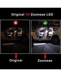 Zoomsee-bombilla LED Interior para coche, Kit de luz de lectura Canbus para Volkswagen VW Touran 1T1 1T2 1T3 5T1 2003-2018 2019 