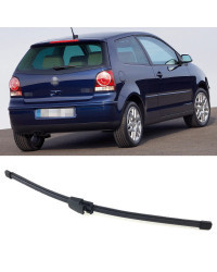 Limpiaparabrisas trasero para VW Polo 9N 9N3, accesorios de coche, 13 ", 2002-2009 parabrisas limpiaparabrisas limpia limpiar es