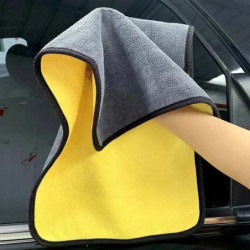 6/1Pcs Microfiber Cleaning Towel Car Cleaning Cloths Double-Sided Detailing Car Drying Microfiber Towel Wash Towels Accessories