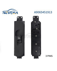 Novosa-interruptor elevador de ventana de coche eléctrico, accesorio para mercedes-benz Sprinter 2010-2017, VW Crafter A90654512