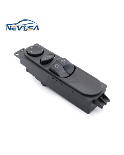 Novosa-interruptor elevador de ventana de coche eléctrico, accesorio para mercedes-benz Sprinter 2010-2017, VW Crafter A90654512