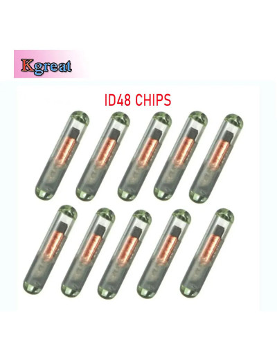 Chip transpondedor para llave de coche, Chip de cristal TP08 para VW, Skoda, Seat, Audi, Honda, OEM, desbloqueo automático, 5, 1